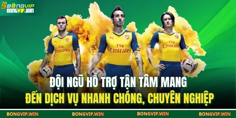 Đội ngũ hỗ trợ tận tâm mang đến dịch vụ nhanh chóng, chuyên nghiệp